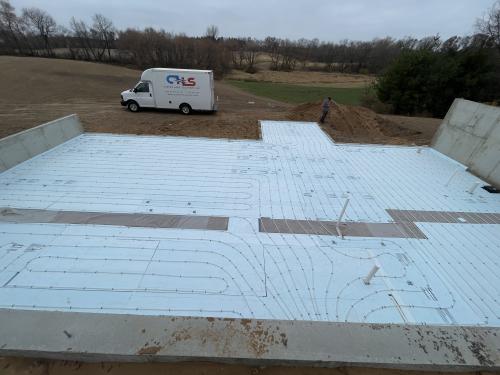 heated floor
